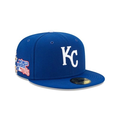 Kansas City Royals Gorra | New Era MLB State Flower 59fifty Fitted Cap Mexico - Azules